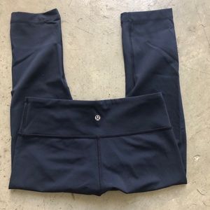 Lululemon Wunder Under Crop Sz 6